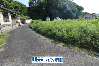 【前面道路含む現地写真】 | 東須恵字梅田（山林・宅地）約156坪