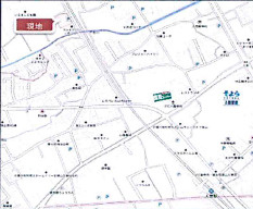 売地　狭山市大字北入曽　3区画の地図