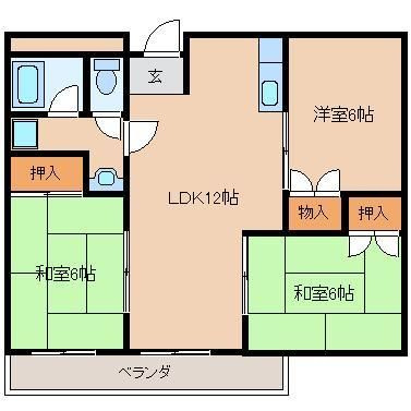川崎第64ビルの間取り