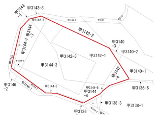 【土地図】 | 売地　平井町