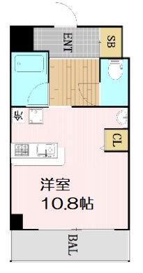 【間取り】 | ラナップスクエア南森町NEXTSTAGE
