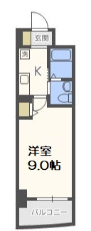【間取り】 | APRILE南森町