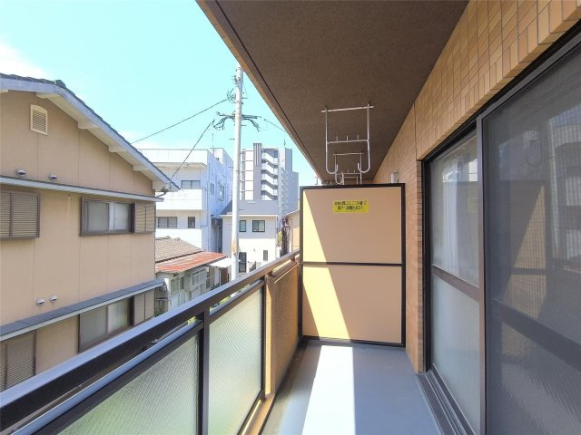 第3丸昌ビルのバルコニー|陽当たり良好なバルコニーです♪