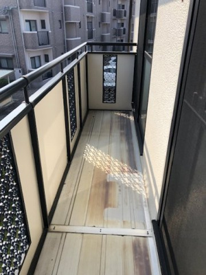 【バルコニー】 | セジュール藤光A | お洗濯にも便利なバルコニー付き