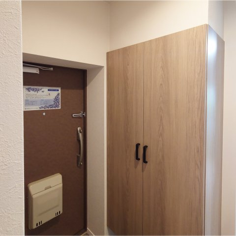 富岡シーサイドコーポＭ棟の収納|玄関収納