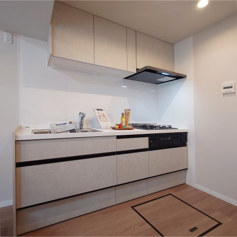 富岡シーサイドコーポＭ棟のキッチン