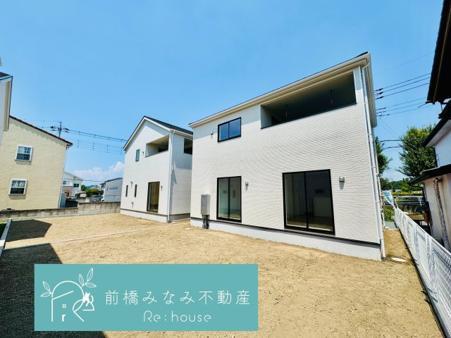 前橋市女屋町第1　２号棟(全４棟)　クレイドルガーデン　新築建売分譲の外観|外はこのようになっています