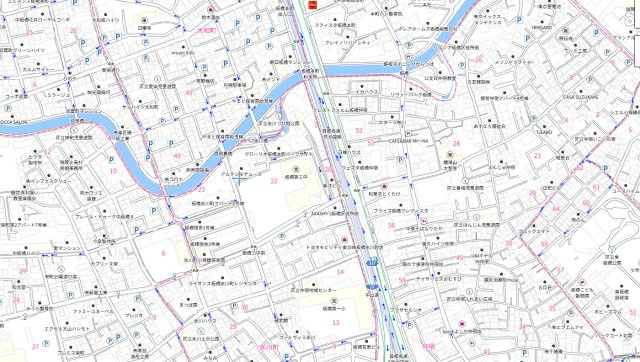 板橋区　アルテシモデュースの地図