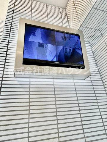 第7アローズ江坂公園のセキュリティ|防犯カメラモニター付き