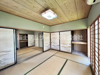 【和室】 | 沼津市大塚 中古戸建て | 約7.4帖の和室です