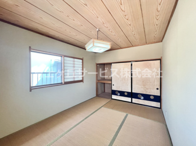 【和室】 | 沼津市大塚 中古戸建て | 約7.4帖の和室です