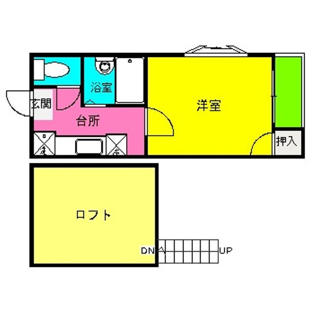 レティーフ田島の間取り