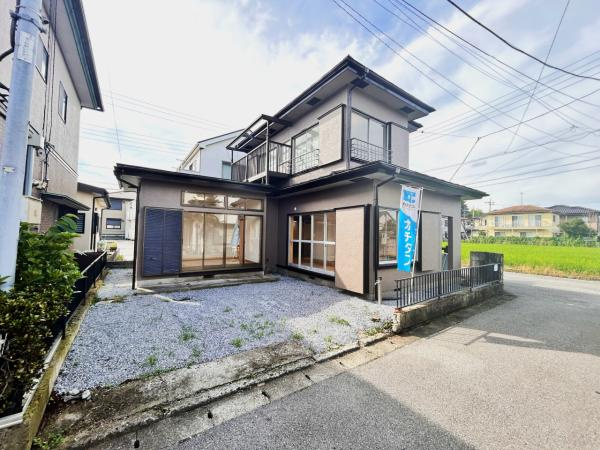宇都宮市西川田本町４丁目　３ＬＤＫ　中古住宅の外観