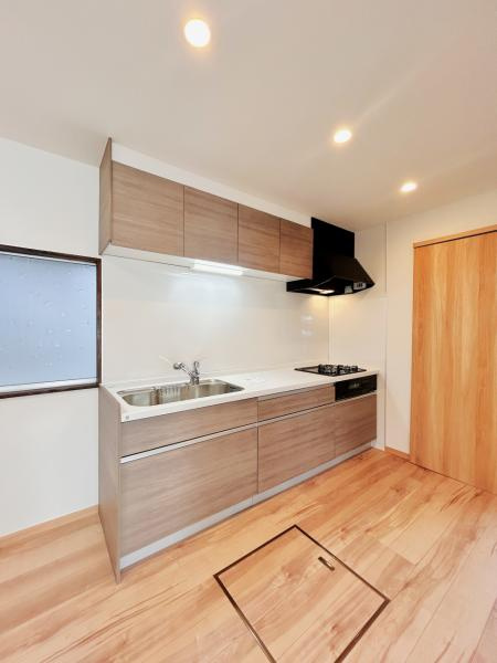 宇都宮市西川田本町４丁目　３ＬＤＫ　中古住宅のキッチン