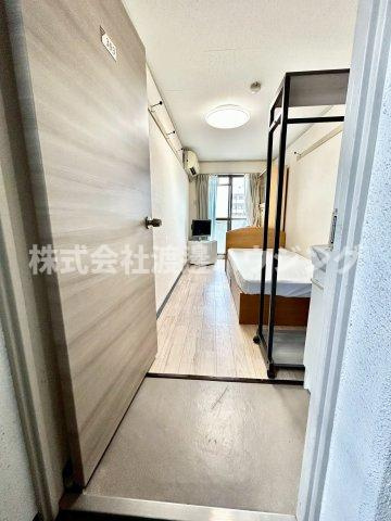 カルムイン豊津の玄関