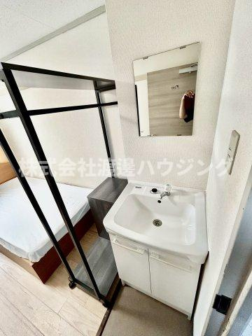 カルムイン豊津の洗面所