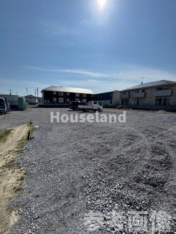 岩出市曽屋のアパートの駐車場