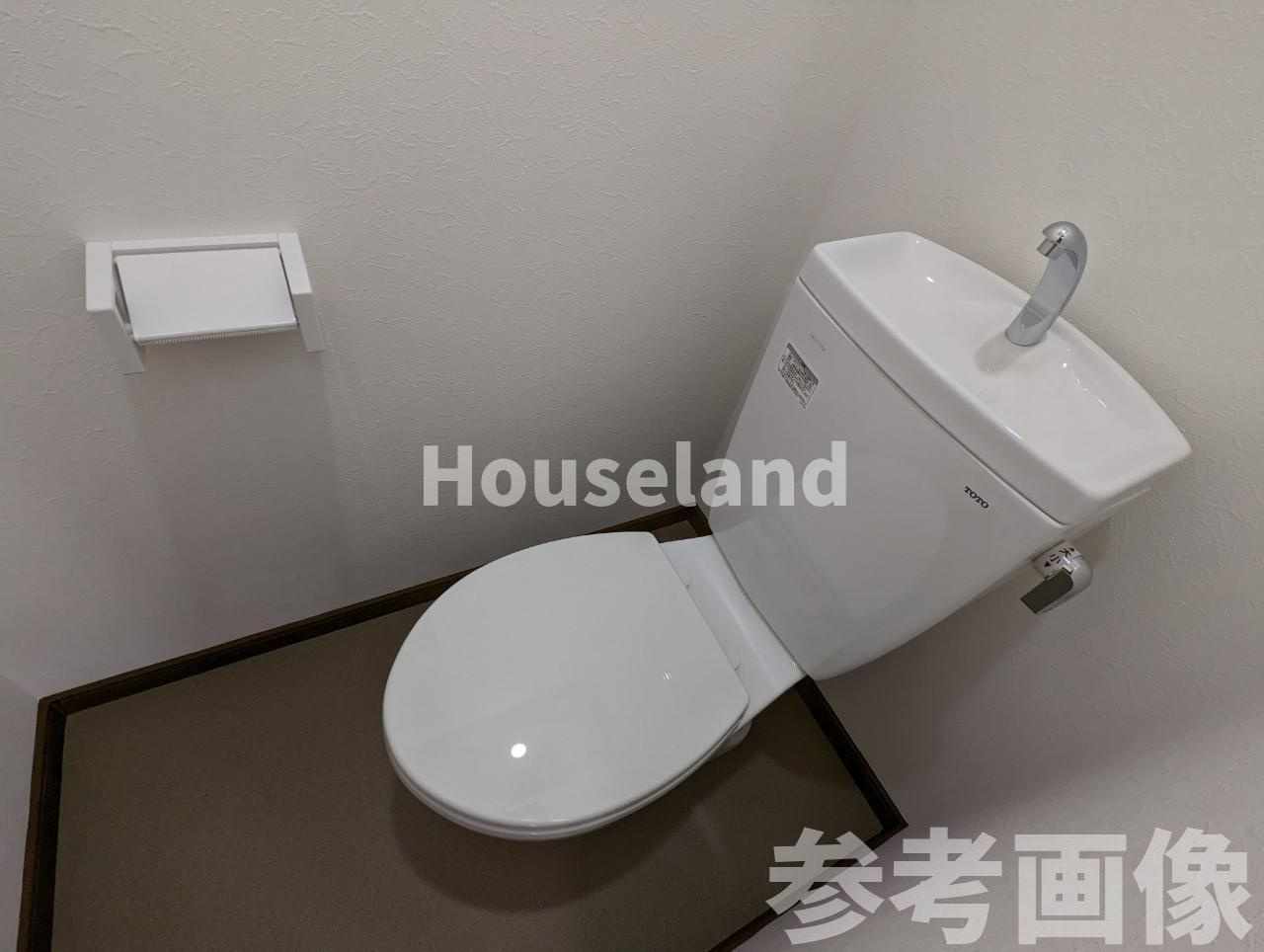 岩出市曽屋のアパートのトイレ