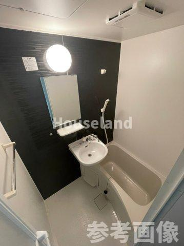 岩出市曽屋のアパートの浴室