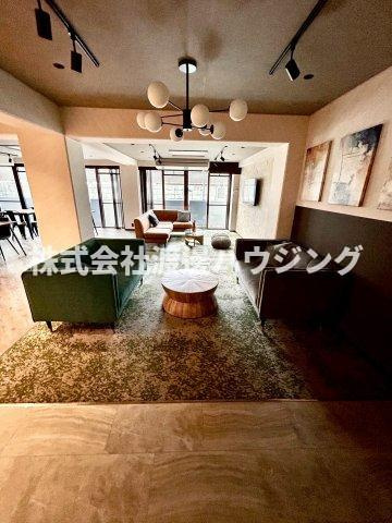 カルムイン豊津のロビー