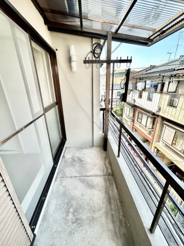 松虫通一戸建のバルコニー