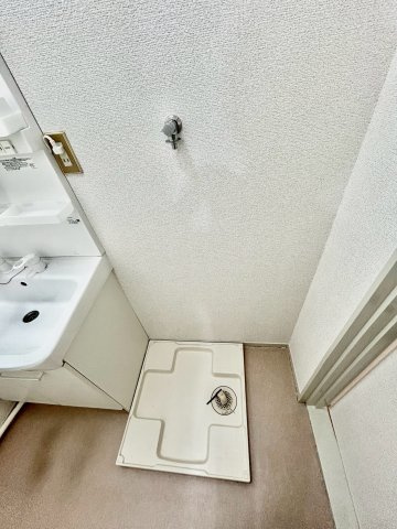 松虫通一戸建の設備|室内洗濯パン