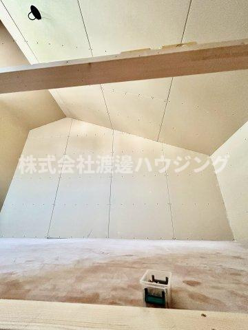 平野本町1丁目テラスハウスのその他|6帖の屋根裏あり
