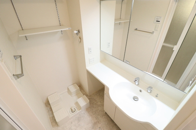 ガーデニアの洗面所|洗髪洗面化粧台