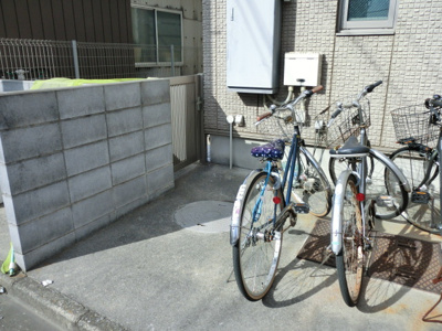 自転車置き場となります