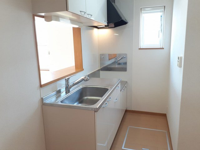 カ－サ　ハピネス　Ａのキッチン|使いやすいキッチンです