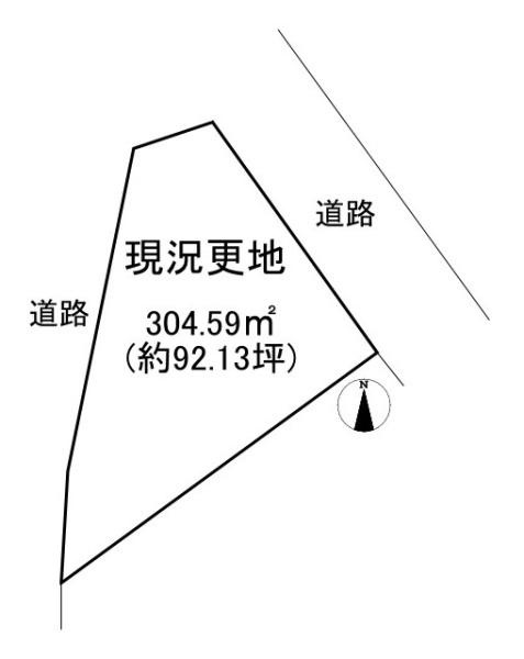 生駒郡平群町緑ケ丘５丁目の売地