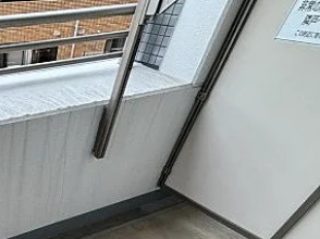 ポートヴィラ靭公園のバルコニー