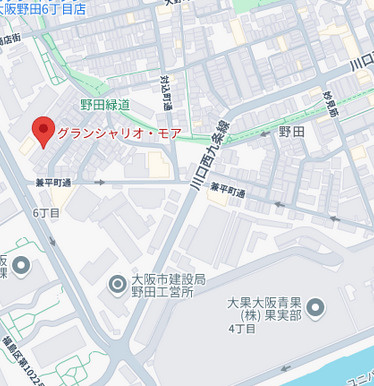 グランシャリオモアの地図