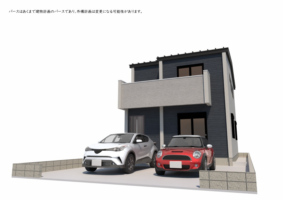 【外観パース】の画像