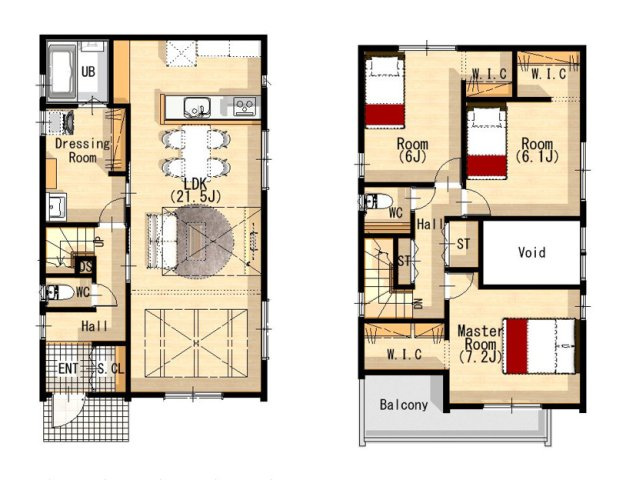 【間取り】の画像