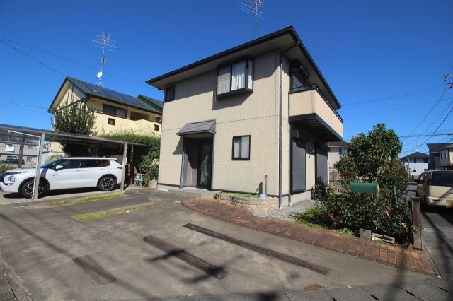 小山市小山の外観|南西側より