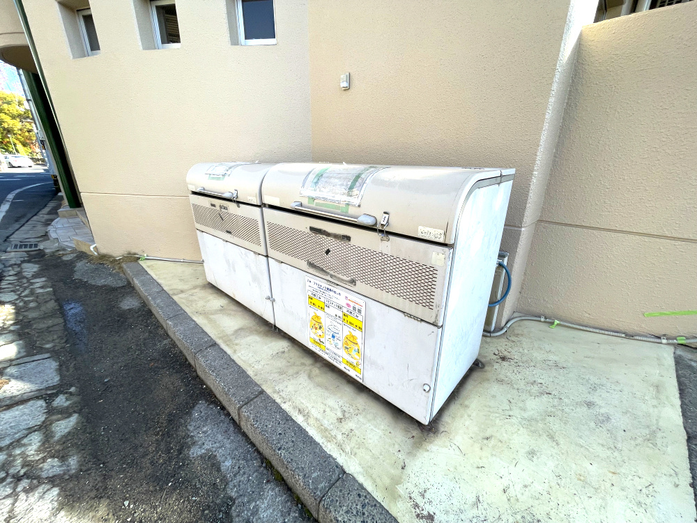 アルファ清心町のその他共用部分|ゴミ置き場です。