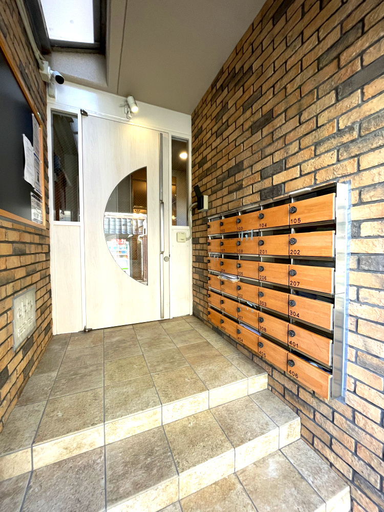 アルファ清心町のその他共用部分|エントランスです。