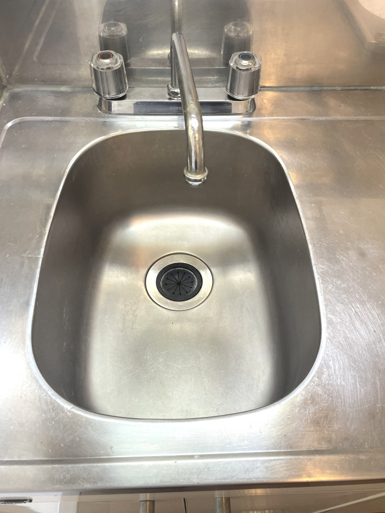 アルファ清心町のキッチン|シンクです。