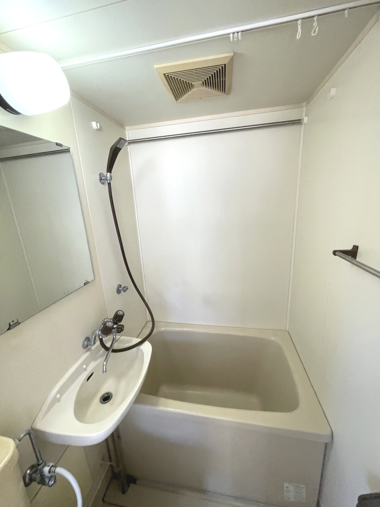 アルファ清心町の浴室|ユニットバスです。