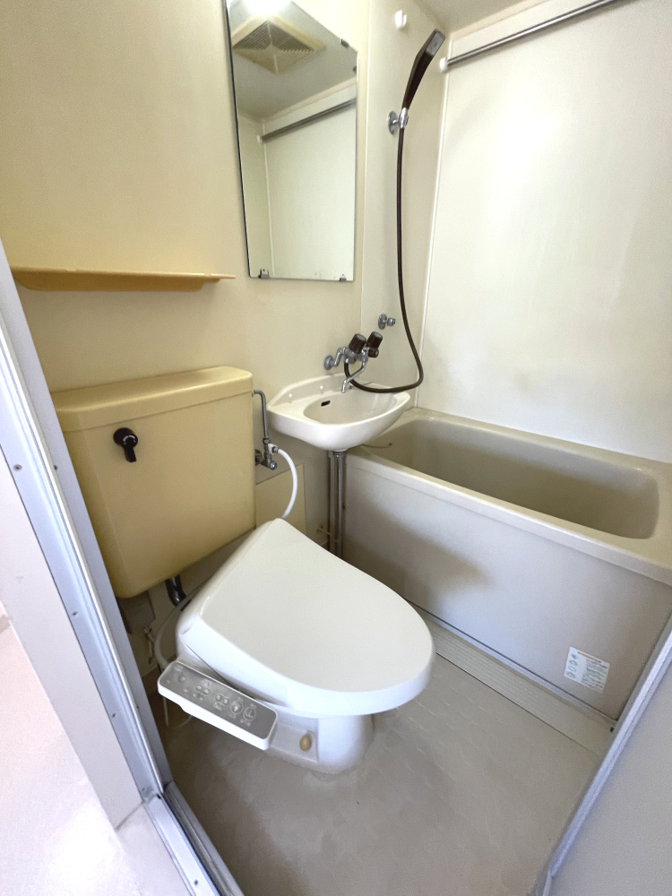 アルファ清心町の浴室|ユニットバスです。