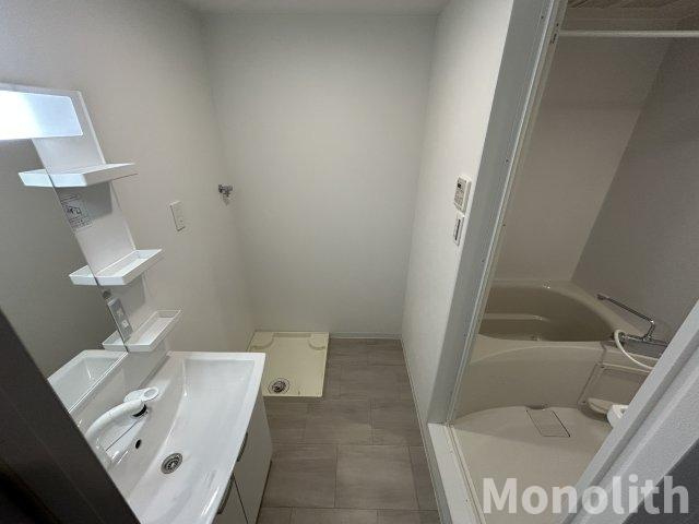 Feliz高石千代田の洗面所