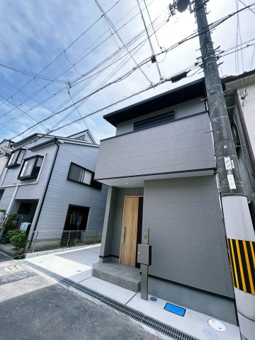 泉大津市東助松町　新築一戸建ての外観