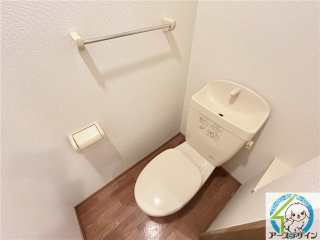 ソレイユS.T.Ⅰのトイレ|ゆったりとした空間のトイレです