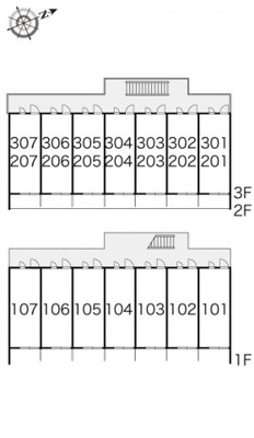【区画図】 | レオパレス春日