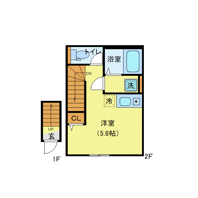 東大和市向原５丁目のアパートの画像