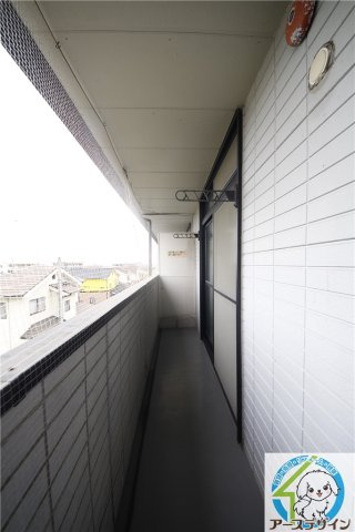 ヴィ　フォレストⅡのバルコニー