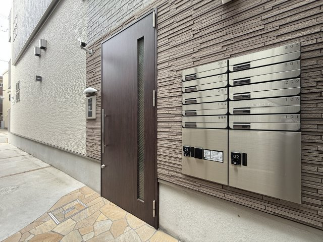 フジパレス我孫子前駅Ⅱ番館のエントランス