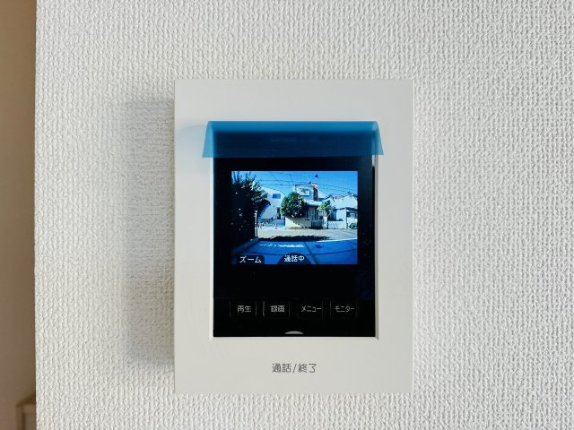 八王子市　大和田町　新築一戸建て　８期のセキュリティ|～TVモニター付インターホン　訪問者の確認に便利です～