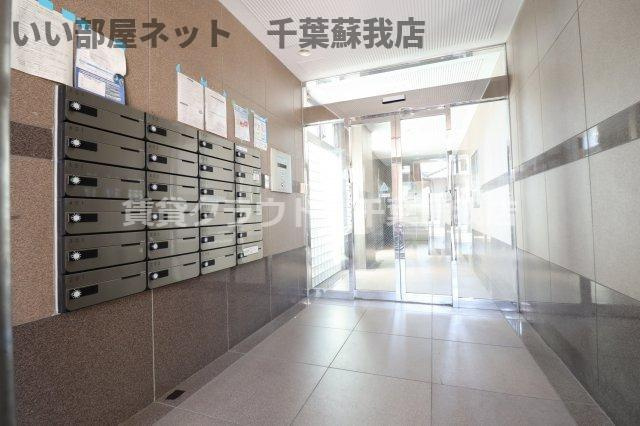 アーバンエクセル蘇我のエントランス|清潔なエントランスです